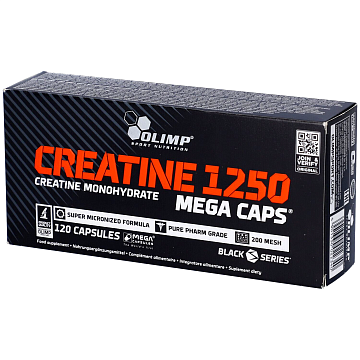 Creatine 1250 Mega Caps