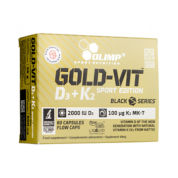 Gold-Vit D3+K2 Sport Edition