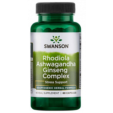 Rhodiola, ashwagandha, ginseng